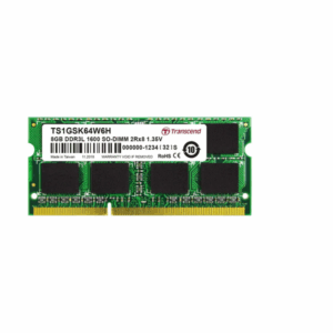 RAM TRANSCEND 8GB 12800 1600 DDR3 NOTEBOOK