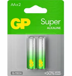 Super Alkaline AAA 1.5V Batteries – 2-Pack, Long-Lasting Power for Remotes, Clocks, Toys & Everyday Devices, Leak-Proof Design, Extended Shelf Life