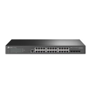 TPLINK JETSTREAM 24 PORT GIGABIT L2+MANAGED SWITCH WITH 4 SFP SLOTS