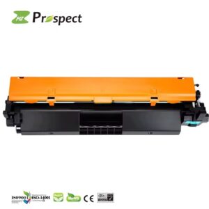 Toner Cartridge Replacement –  Compatible with HP CF217A  & Canon CRG047 CRG-047 with Chip – Black 