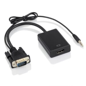 VGA Audio to HDMI Cable Adapter