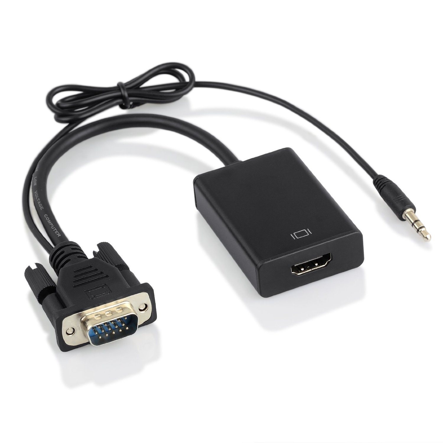 VGA Audio to HDMI Cable Adapter