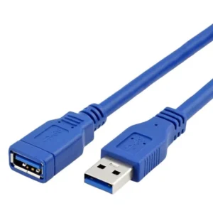 USB 3.0 Male to Female Extension Cable – 3M Length | SuperSpeed 5Gbps | Full HD 4K x 2K Support | Signal Boost for Video, LAN, DVI, VGA & Peripheral Connection