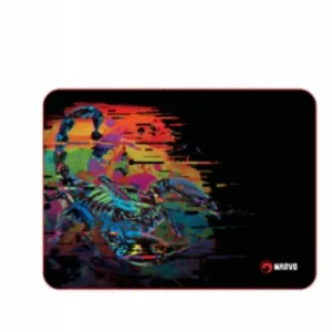 Marvo G15 Gaming Mousepad – All-Sensor Compatible, Waterproof, TouchWisdom Scorpion Design, Medium Size