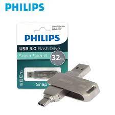 PHILIPS USB 3.0 FLASH DRIVE 32GB SNAP OTG TYPE-C