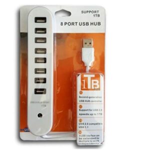 USB HUB 8 PORT 1TB 2.0
