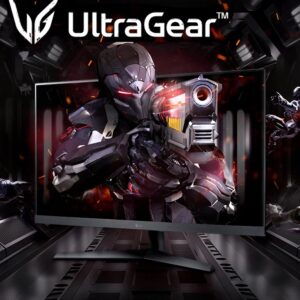 LG UltraGear FHD 32-Inch Gaming Monitor 32GN50R , 165 Hz , VA 5ms GtG , 1ms MBR ,with HDR 10 Compatibility, NVIDIA G-SYNC, and AMD FreeSync Premium, 3-Side Virtually Borderless Display – Black