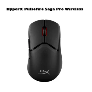 HP HyperX Pulsefire Saga Pro Wireless Gaming Mouse – 26K DPI, 4K Polling, Optical Switches, Modular Design, Dual Wireless, RGB, 90-Hour Battery