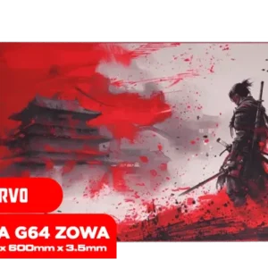 MONKA G64 ZOWA XXL Mouse Pad | 1200mm x 600mm | High-Density Zowa Cloth | Eco-Friendly Rubber | Precision Control | Narrow-Edge Stitching | Smooth Gaming & Work Experience