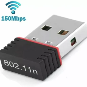 Wireless-N USB WiFi Adapter – 150Mbps, 2.4GHz, Soft AP Mode, WPS Encryption, USB 2.0, Portable