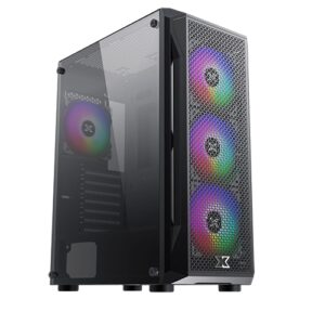 Xigmatek Gaming X Mid Tower Case with 4 x RGB Fans