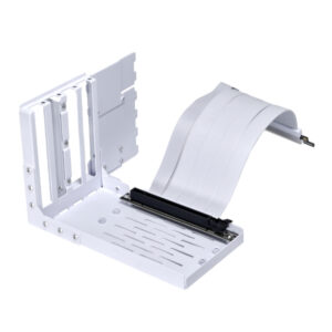 LIAN LI UNIVERSAL 4-SLOTS VERTICAL GPU HOLDER KIT WHITE (FULL/MID)