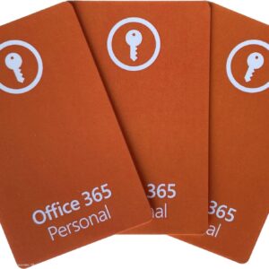 Microsoft Office 365 Personal – USER NAME AND PASSWORD NOT -KEY- – 1 Account 5 Devices – 1Year