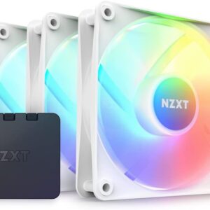 NZXT F120 RGB Core Triple Pack White