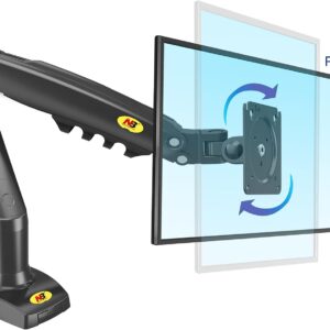 NB F80 17″-30″ Full Motion Ergonomic Monitor Arm