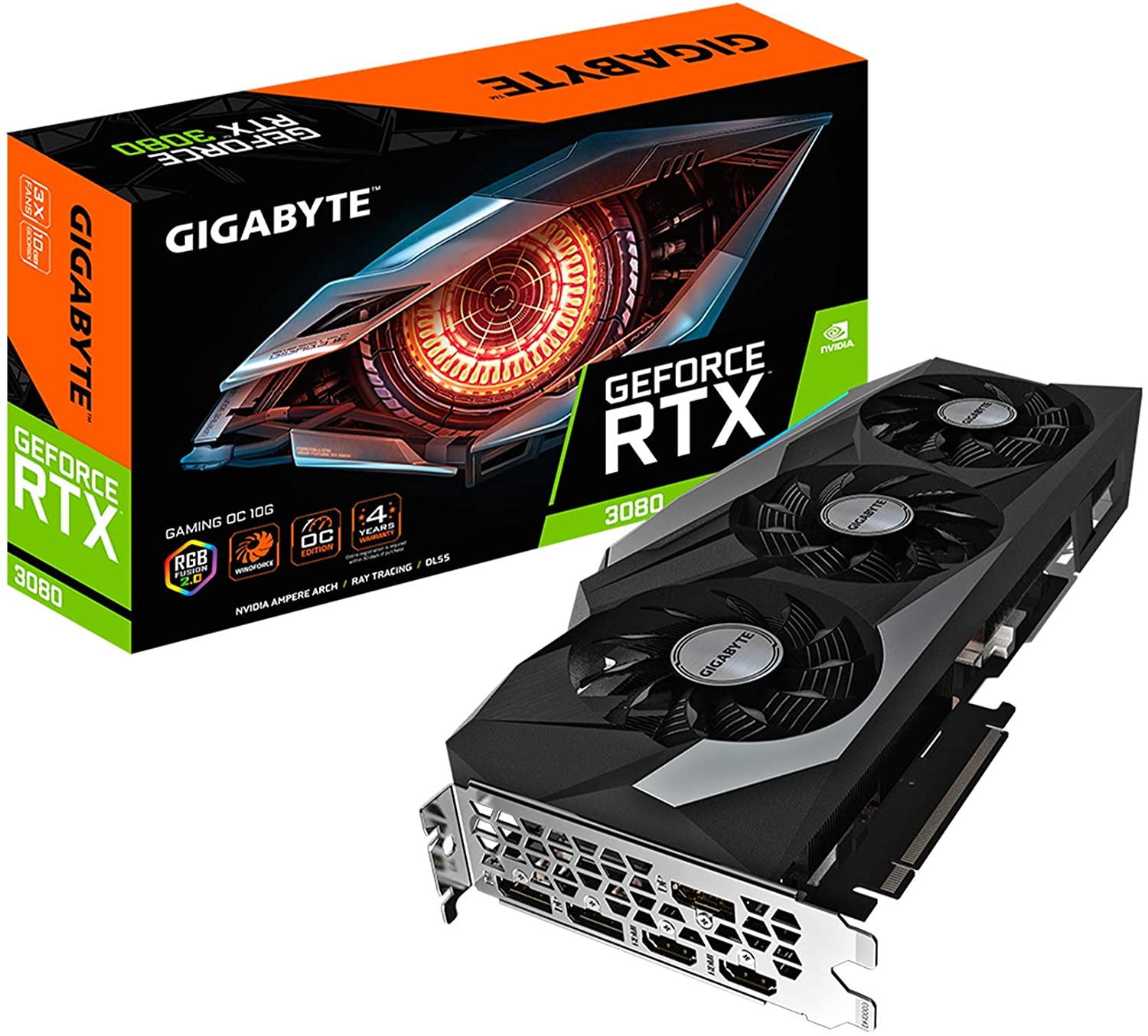 Gigabyte GeForce RTX 3080 GAMING OC 10GB NON LHR USED