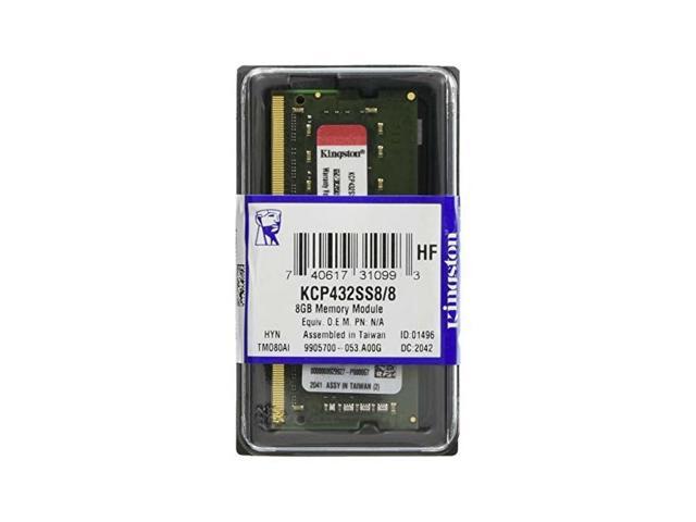 Kingston KCP432SS8/8 8GB DDR4 3200 RAM NOTEBOOK