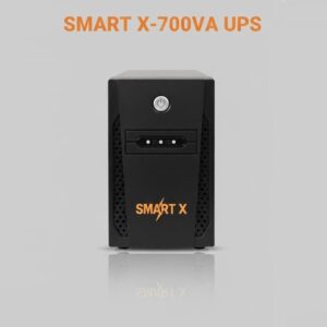 SMART X-700VA UPS | LED Display | 3-Step AVR | Over & Under Voltage Protection | Automatic Charging | Wide Input Range | Reliable 700VA Power Backup