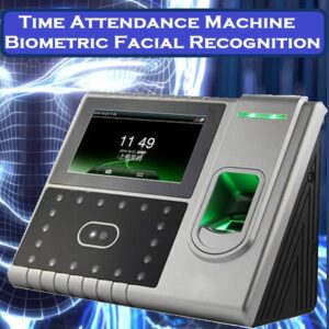 ZK iface502 Time Attendance Machine Biometric Fingerprint Face Recognition with WIFITime Clock Access Control System , 4.3 TFT touch screen , Hi-Res Infrared Camera , Card Reading , Wiegand Signal – Silver & Black