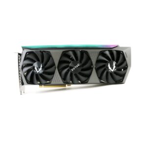 ZOTAC Gaming GeForce RTX 3080 AMP Holo 10GB GDDR6X 320-bit 19 Gbps PCIE 4.0 Graphics Card, IceStorm 2.0 Advanced Cooling, Spectra 2.0 RGB Lighting w/RGB LED Backplate, 1770Mhz Boost, ZT-A30800F-10P – USED