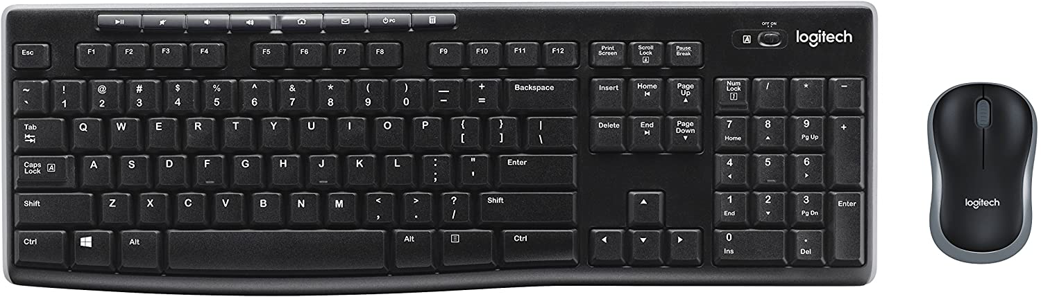 Logitech MK270 Wireless Keyboard and Mouse Combo
