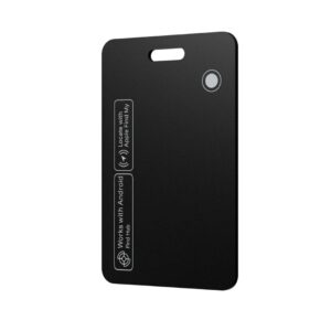 Nutale Rechargeable Wallet Tracker Card – Ultra-Thin Bluetooth Finder Compatible with Apple Find My & Google Find Hub, IP68 Waterproof, Built-In Speaker