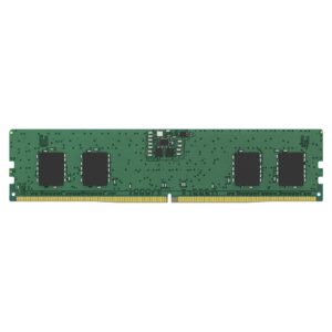 Kingston RAM 8GB DDR5 5600MHz CL46 Desktop Memory Module, 288-Pin DIMM, 1Rx16, On-Die ECC, JEDEC Standard Timing, 1.1V Low Power, Reliable PC5-5600 Performance