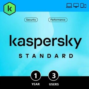 KASPERSKY STANDARD “Scratch-off Card” 3 USERS 1 YEAR
