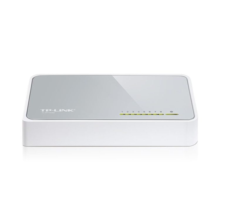 TPLINK 8-Port 10/100Mbps Desktop Switch TL-SF1008D with UK PLUG
